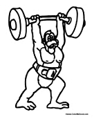 Ape Weightlifting