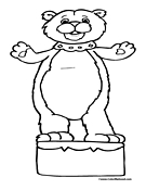 Bear Coloring Page 8