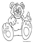 Bear Coloring Page 10
