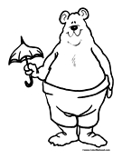 Bear Coloring Page 12