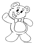 Bear Coloring Page 13