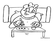 Bear Coloring Page 14