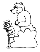 Bear Coloring Page 20