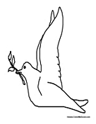 Dove Carrying Branch