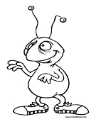 Bug Coloring Page 2