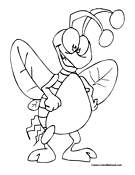 Bug Coloring Page 5