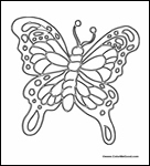 Butterfly Coloring Page 61
