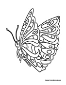 Butterfly Coloring Page 60