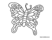 Butterfly Coloring Page 58
