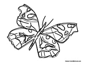 Butterfly Coloring Page 57