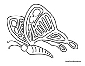 Butterfly Coloring Page 49