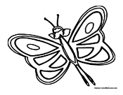 Butterfly Coloring Page 44