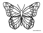 Butterfly Coloring Page 42