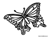 Butterfly Coloring Page 38