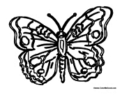 Butterfly Coloring Page 35