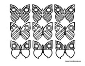Butterfly Crafts Cutouts