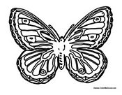 Butterfly Coloring Page 18