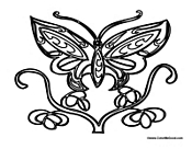 Butterfly with Design