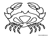Crab Outline