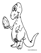 Dinosaur Coloring Page 13