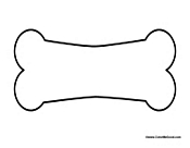 images of dog bones coloring pages - photo #15