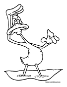 Duck Coloring Page 11