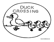 Duck Coloring Page 14