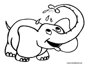 Elephant Coloring Page 15