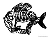 Giant Piranha Fish