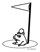 Gopher Coloring Page 4