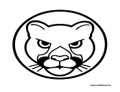 Leopard Coloring Page 2