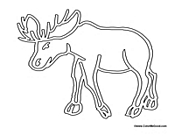 Moose Outline