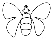 Moth Coloring Page 4