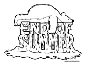End of Summer Coloring Page