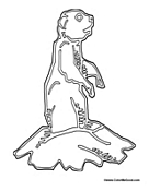 Prairie Dog Coloring Pages