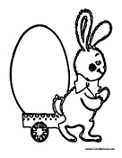 Rabbit Carrying Egg