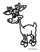 Cartoon Reindeer 2