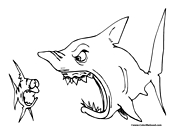 Shark Coloring Page 13