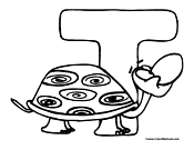 Turtle Coloring Page 3