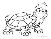 Turtle Coloring Page 12