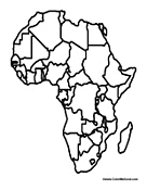 Pics Photos  Pages Africa Map Education Maps Free 