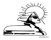 Sphinx in the Sun