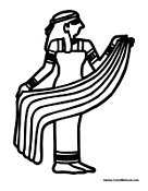 Egyptian with Blanket