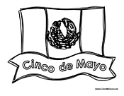 Cinco de Mayo Mexican Flag