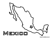 Mexico Coloring Pages Mexican Coloring Pages