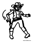 Cowgirl Quick Draw