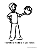Boy with World in His Hand