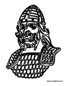 Medieval Soldier in Armor