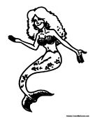 Mermaid Woman