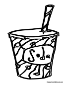 Soda in Cup